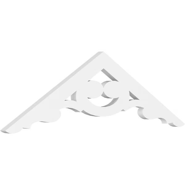 Pitch Robin Architectural Grade PVC Gable Pediment, 36
